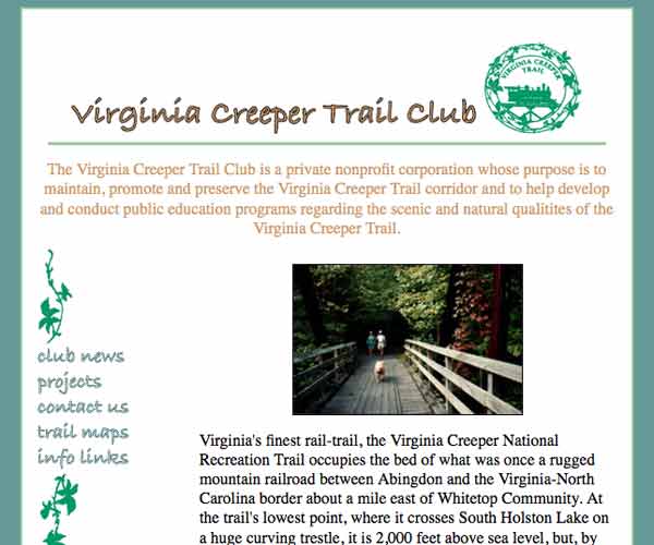 Virginia Creeper Trail Club screenshot