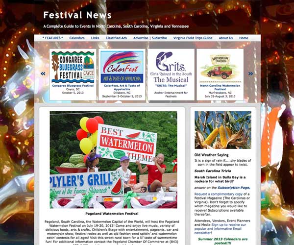 Festival News screenshot
